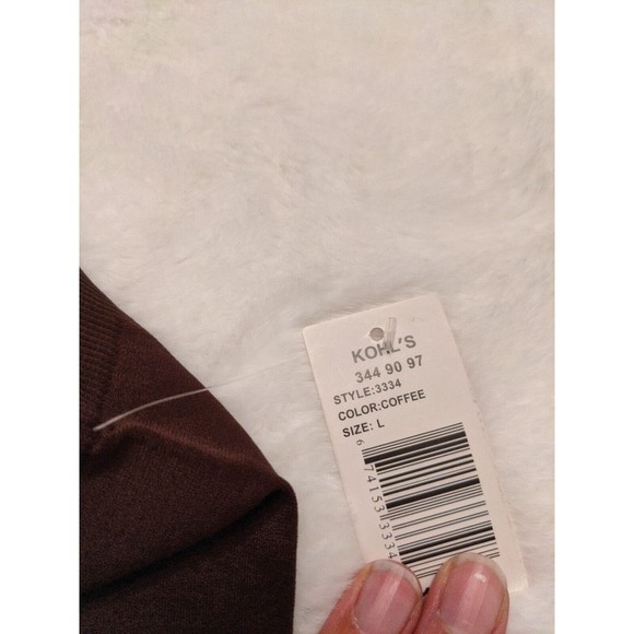 Say What? Leggings Coffee Brown Juniors Size Large - Picture 6 of 7